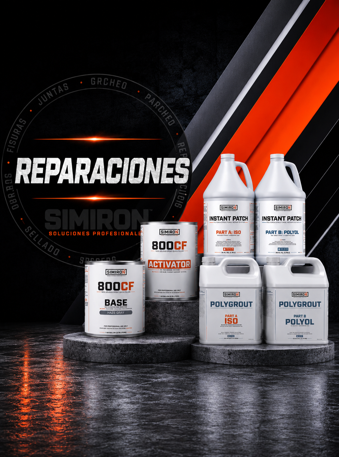 Reparación de Grietas