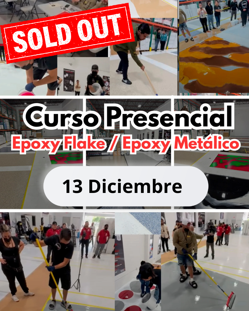 Epoxy Flake / Metallic Epoxy Face-to-Face Course (December 13)