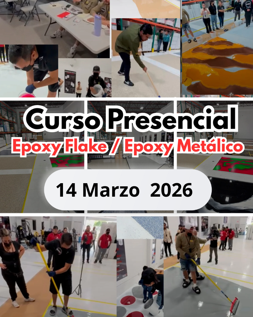 Epoxy Flake / Metallic Epoxy In-Person Course March 14, 2026