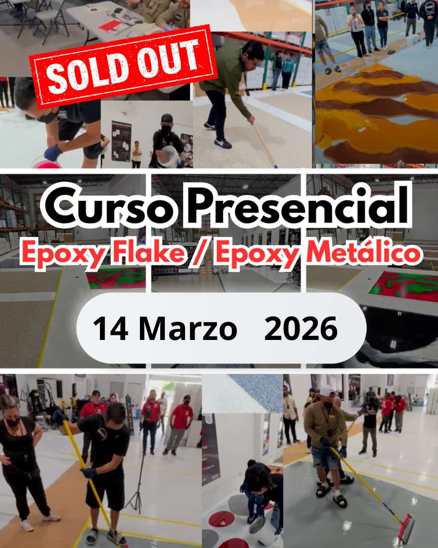 Epoxy Flake / Metallic Epoxy In-Person Course March 14, 2026