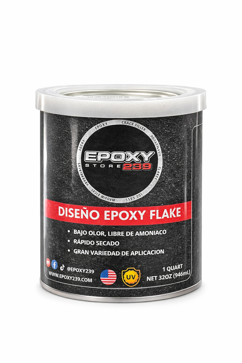 Diseño Epoxy Flake