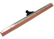 Speed Squeeguee Red Rubber 1/8 Notched