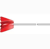 5 Gallon Red Paint Mixer